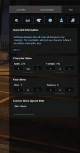 NoPixel Clothes System [Updated]