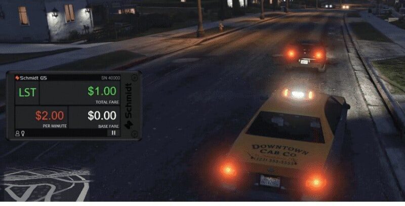 NoPixel Taxi Meter