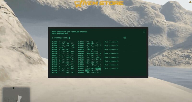 Fallout Terminal Hack System [Minigame][Standalone]