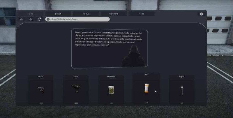 Dark Web System [Standalone]