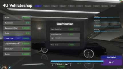 VehicleShop System V20 [Manage Your Dealership][ESX] [QB]